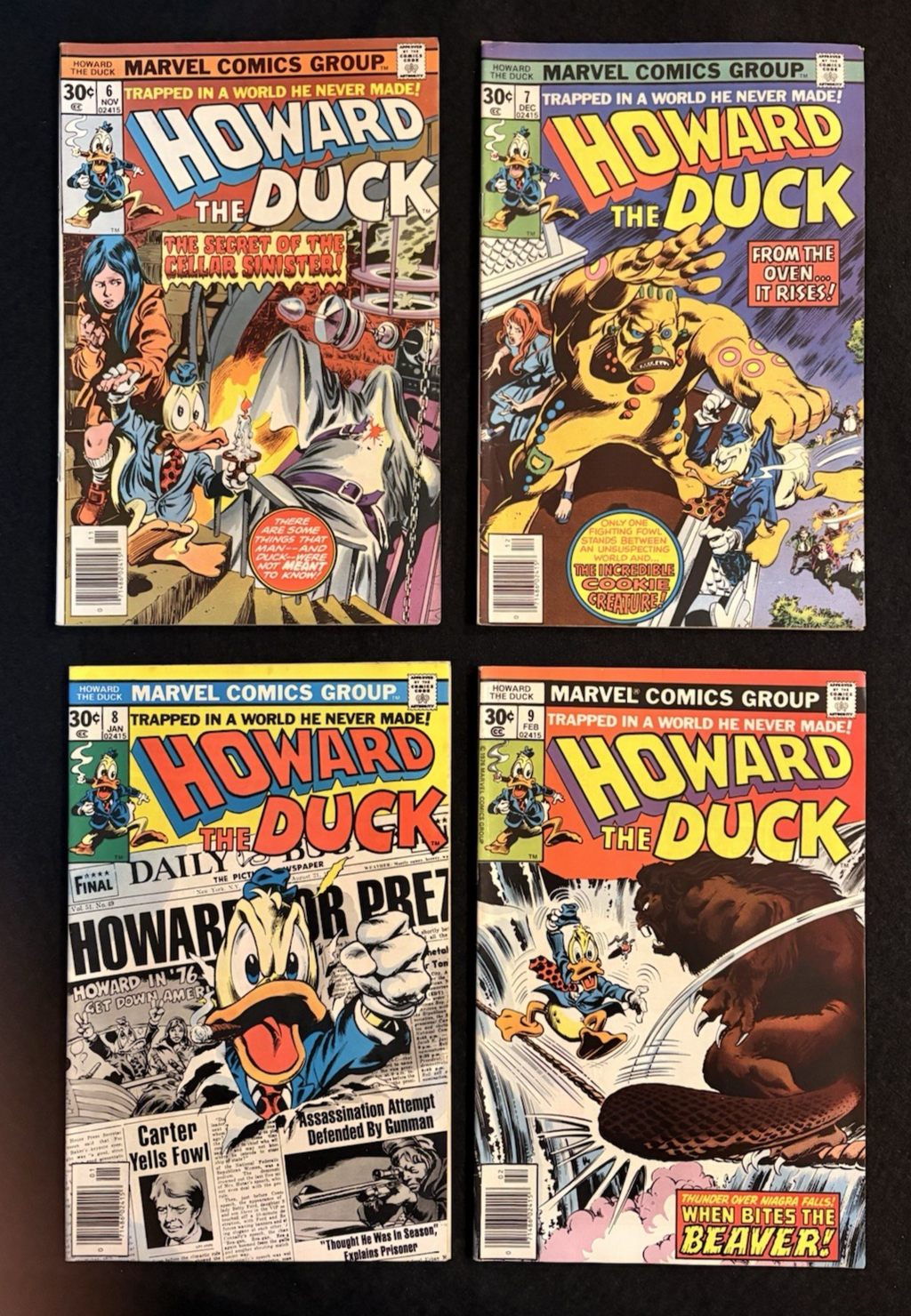 Howard the Duck Complete Set #1-33 and Annual #1 Marvel 1976-79