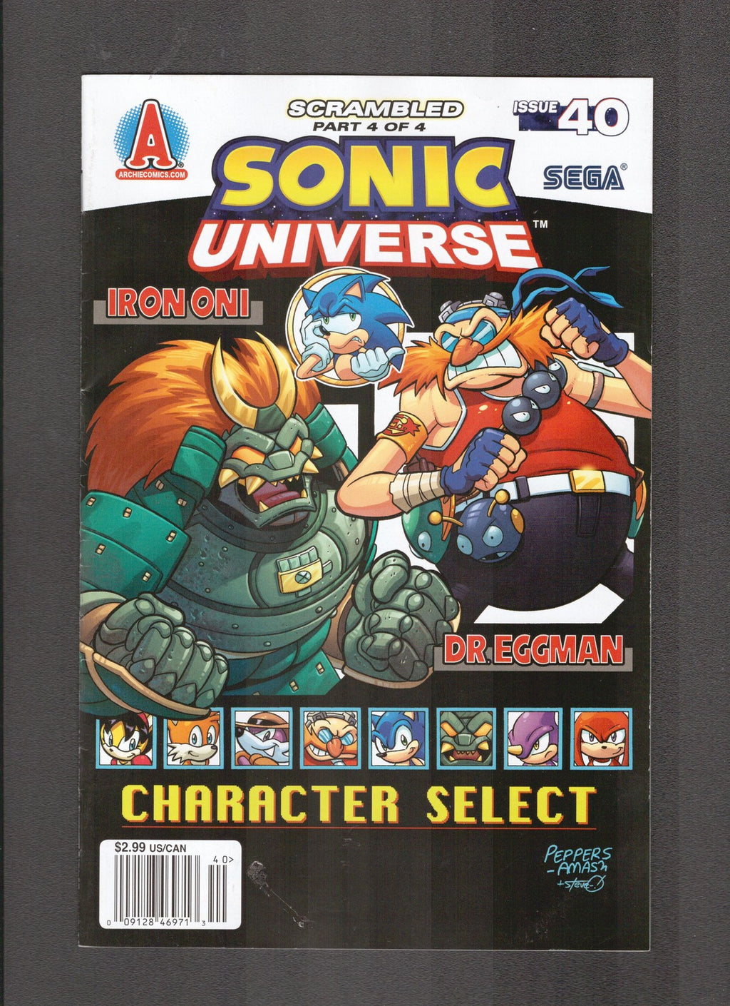 Sonic Universe #40 (2012) Scrambled Part 4 Archie Comics