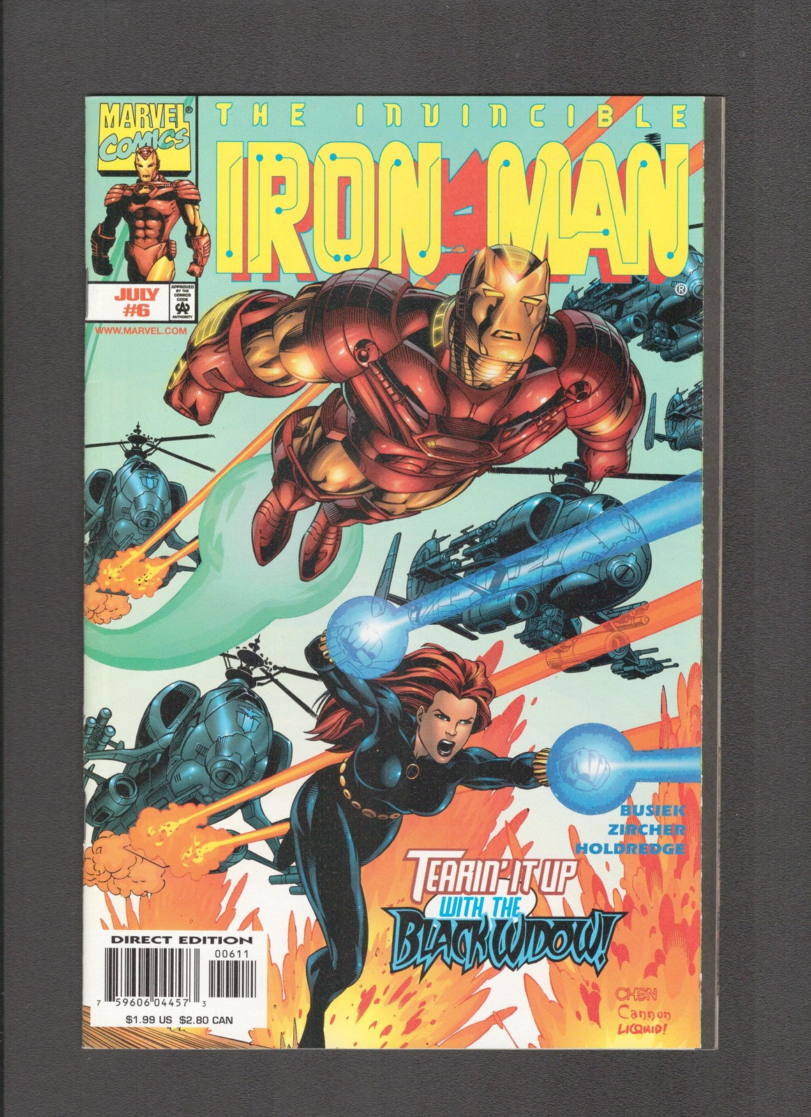 Iron Man #6 (1998) Curt Busiek Vol 3 Marvel Comics