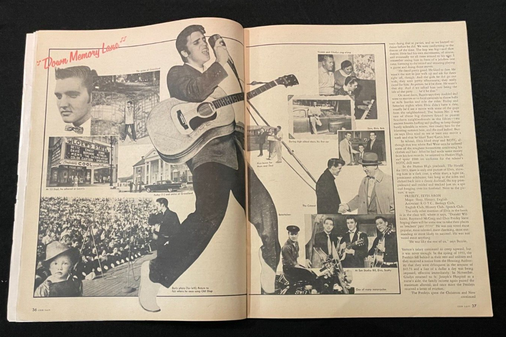 Look Magazine May 4 1971 Unauthorized: The Hidden Life of Elvis Presley