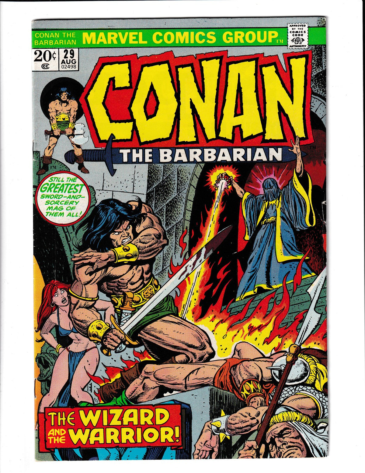 Conan the Barbarian #29 (1973) Buscema/Thomas Marvel Comics