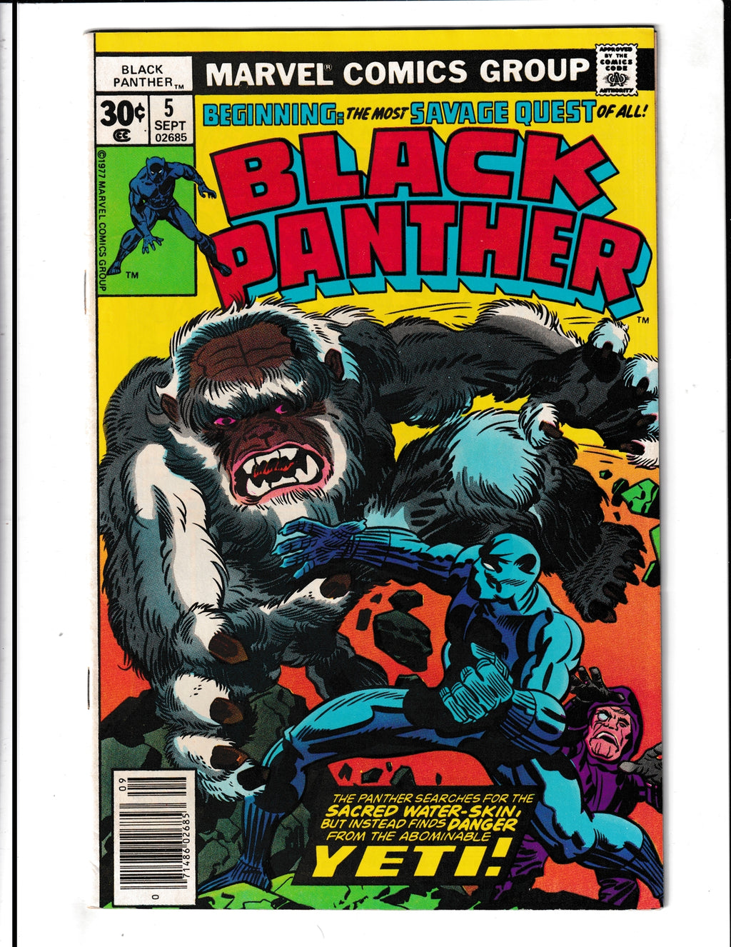 Black Panther #5 (1977) Marvel Comics