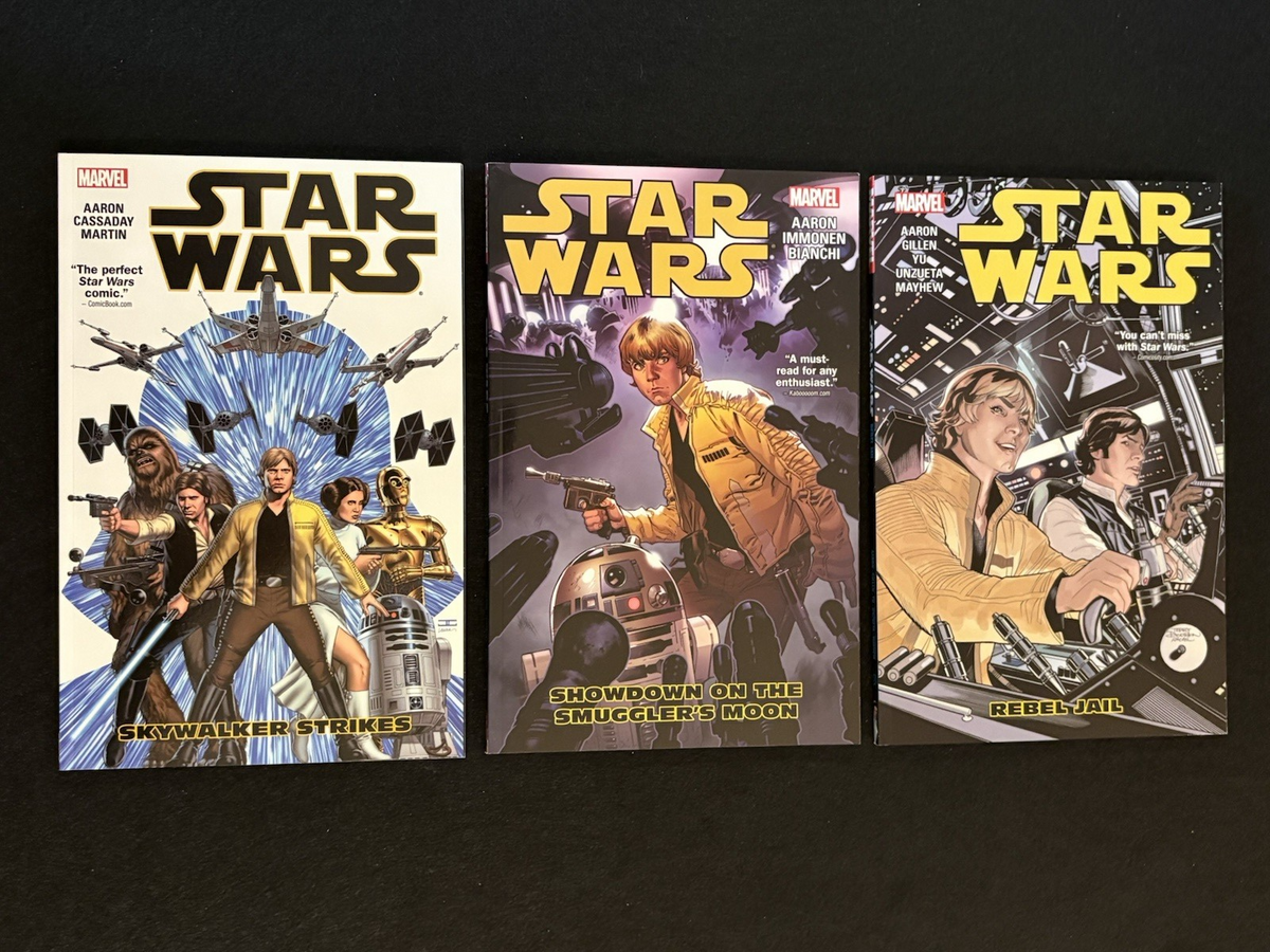 Star Wars TPB Vol. 1-3 (2015-16) Run of 3 Softcover AARON CASSADAY Marvel Comics
