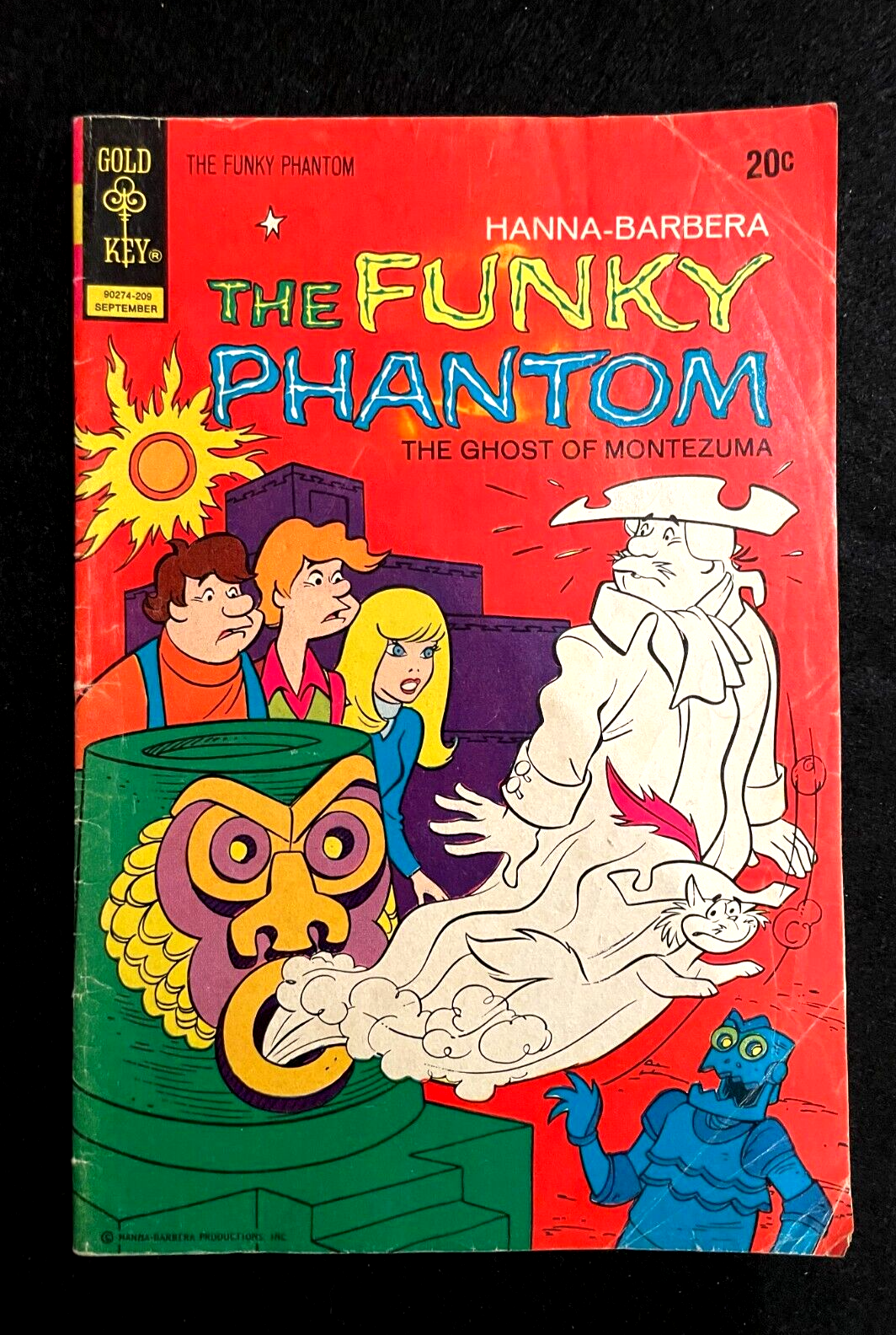 Funky Phantom - Mark Jeweler's Ad inside cover #3 (1972) Gold Key Comics