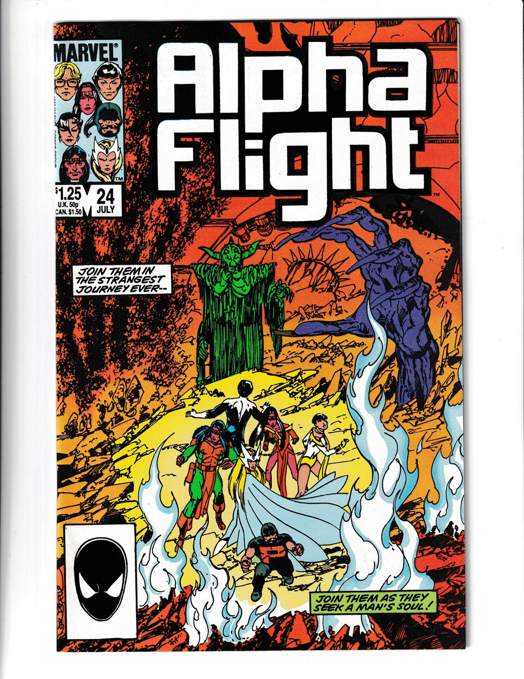 Alpha Flight #24 (1985) Marvel Comics SKU:2339