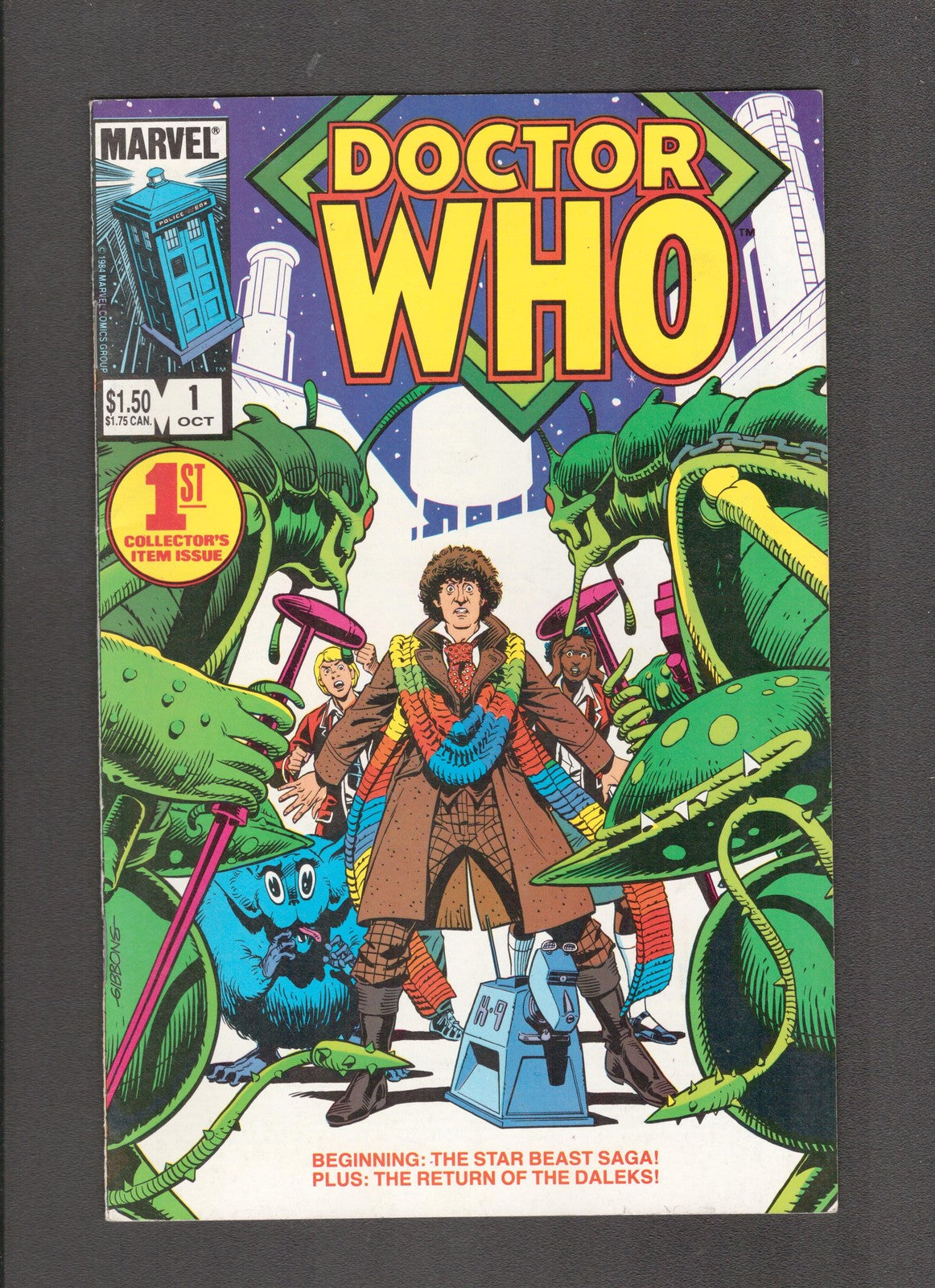 Doctor Who #1 (1984) Walter Simonson Marvel Comics