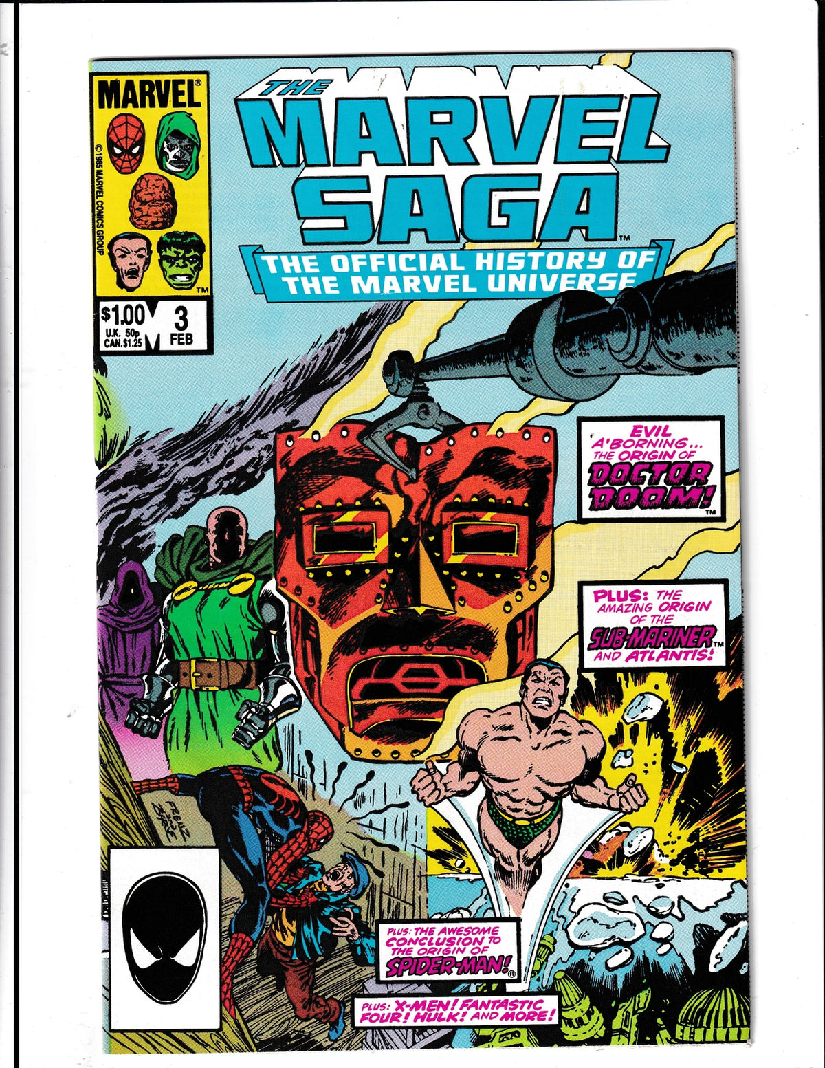 Marvel Saga #3 (1986) Marvel Comics SKU:592