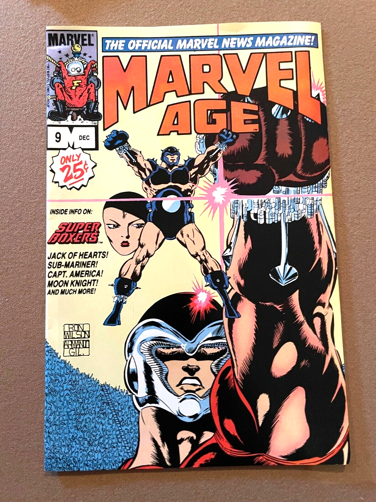 Marvel Age No. 9 (1983) Marvel Comics
