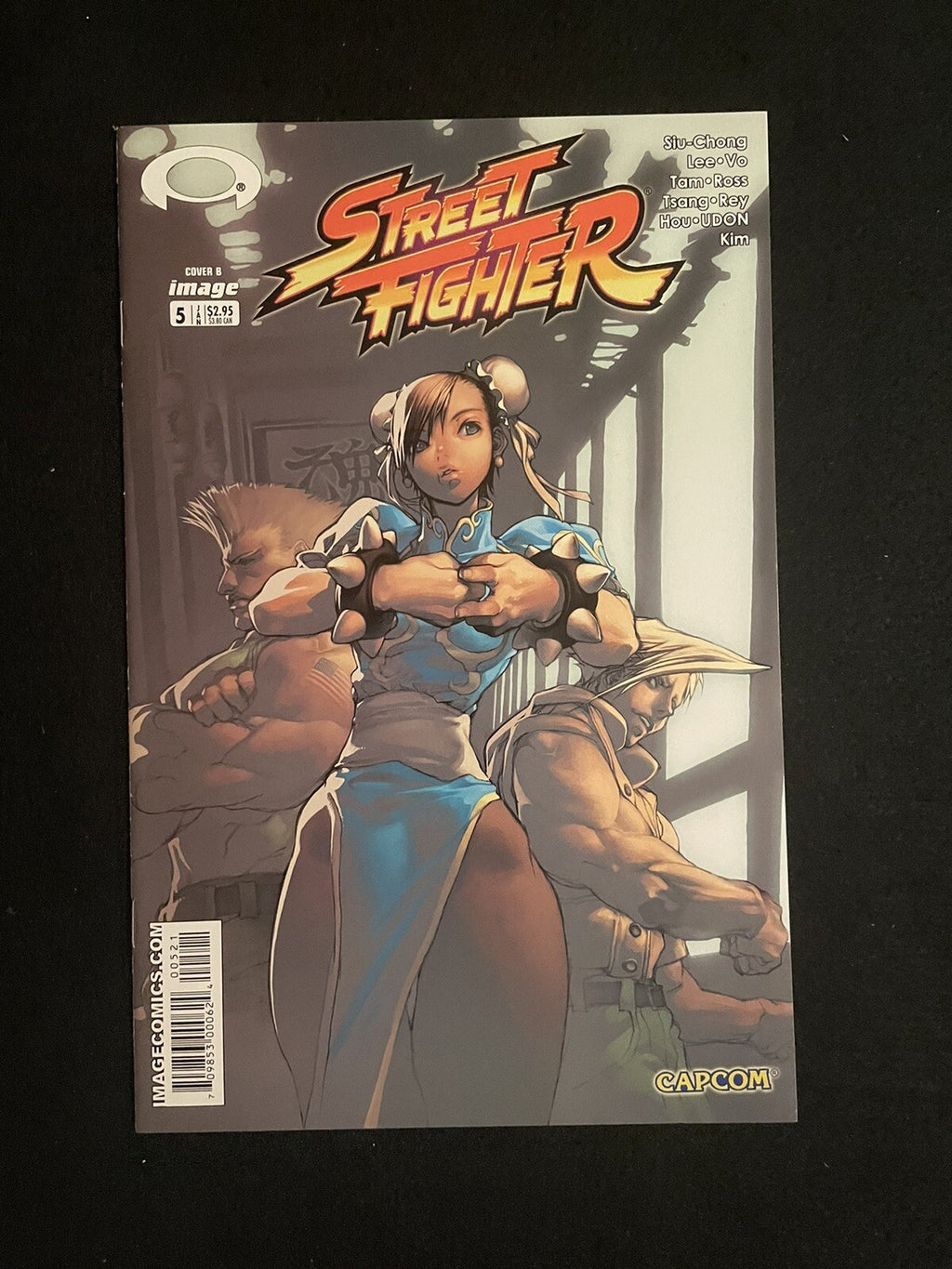 Street Fighter #5 Park Cover Image Comics