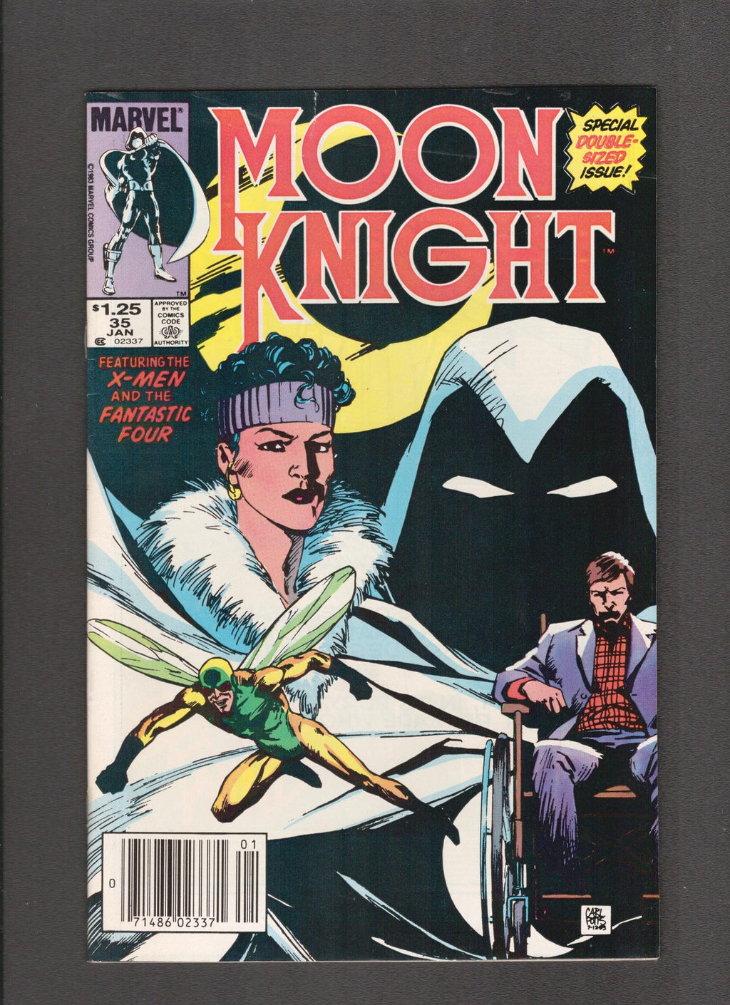 Moon Knight #35 (1984) Canadian Newsstand Marvel Comics