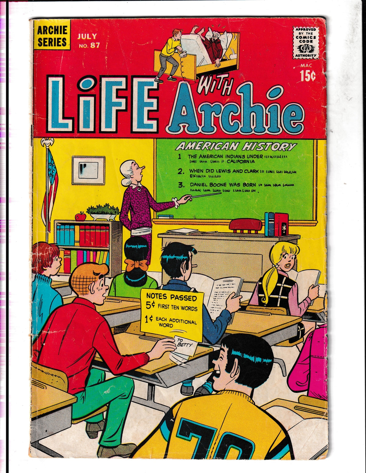 Life with Archie #87 (1969) Archie Comics