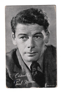 Arcade Cards 1940's - Celebrities - Paul Muni
