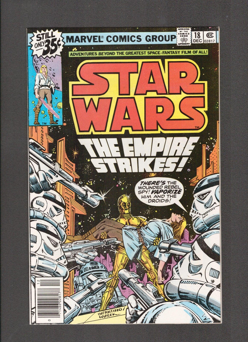 Star Wars #18 (1978) Goodwin, Wiacek, Infantino Marvel Comics