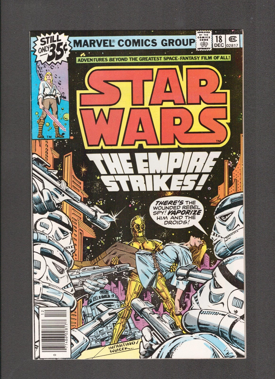 Star Wars #18 (1978) Goodwin, Wiacek, Infantino Marvel Comics