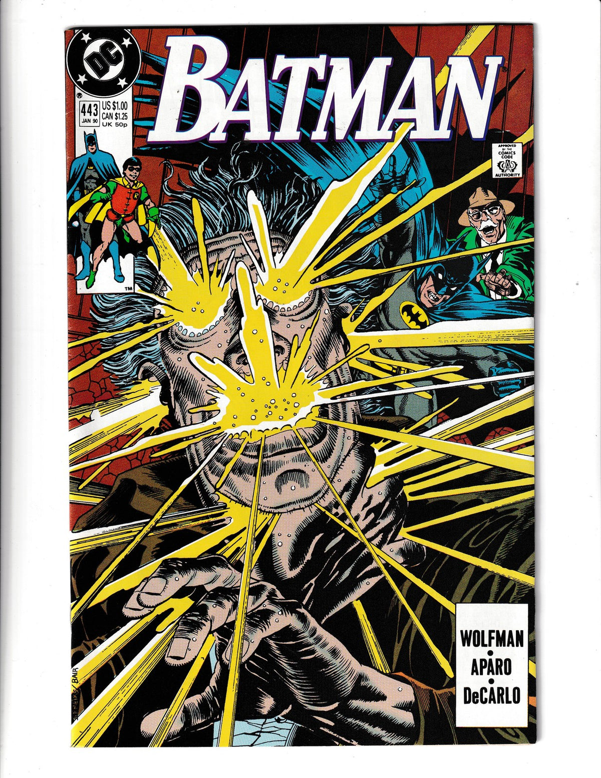 Batman #443 (1990) Higher Grade DC Comics