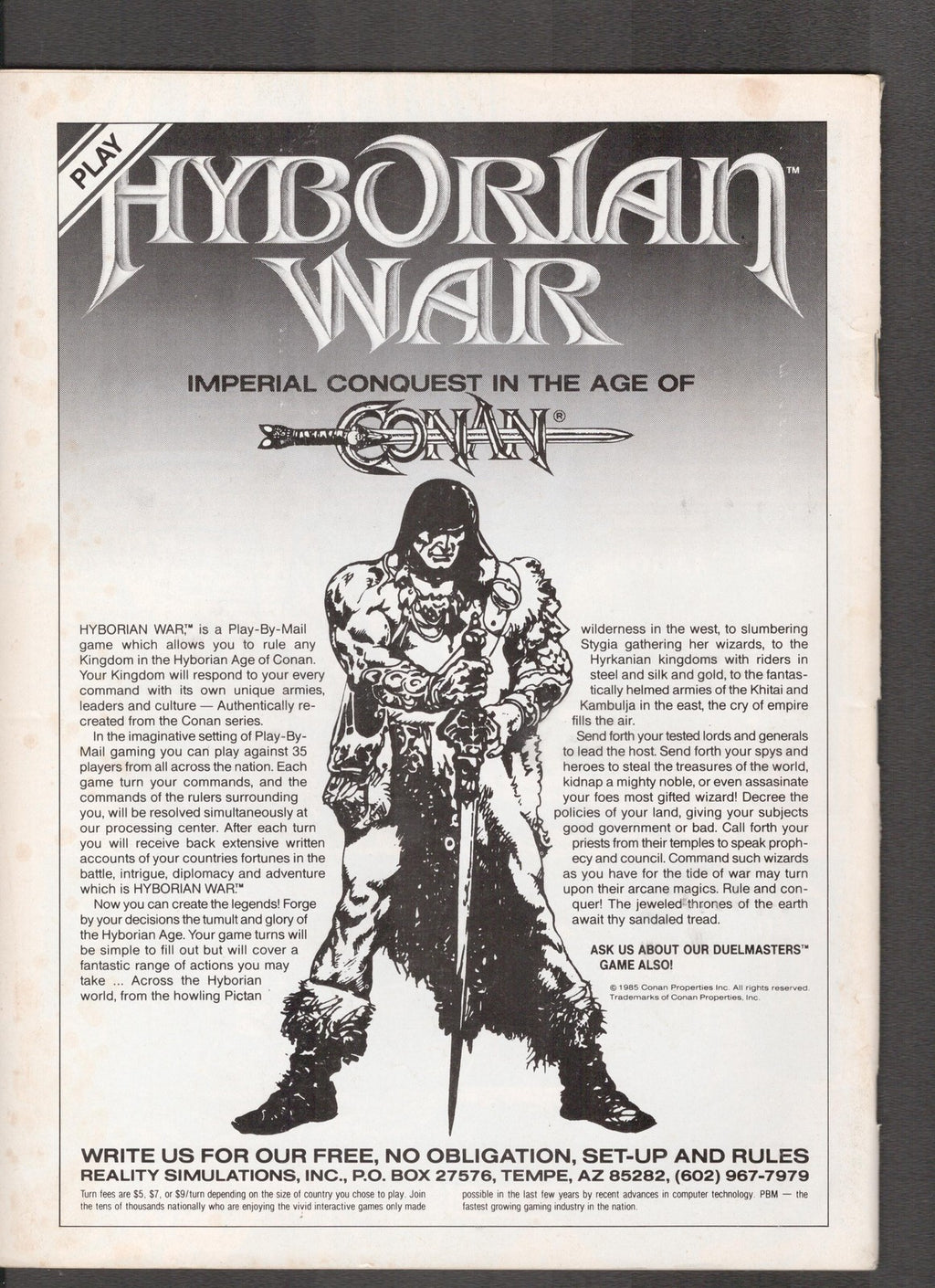 Conan Saga #50 (1991) Nestor Redondo Marvel Comics