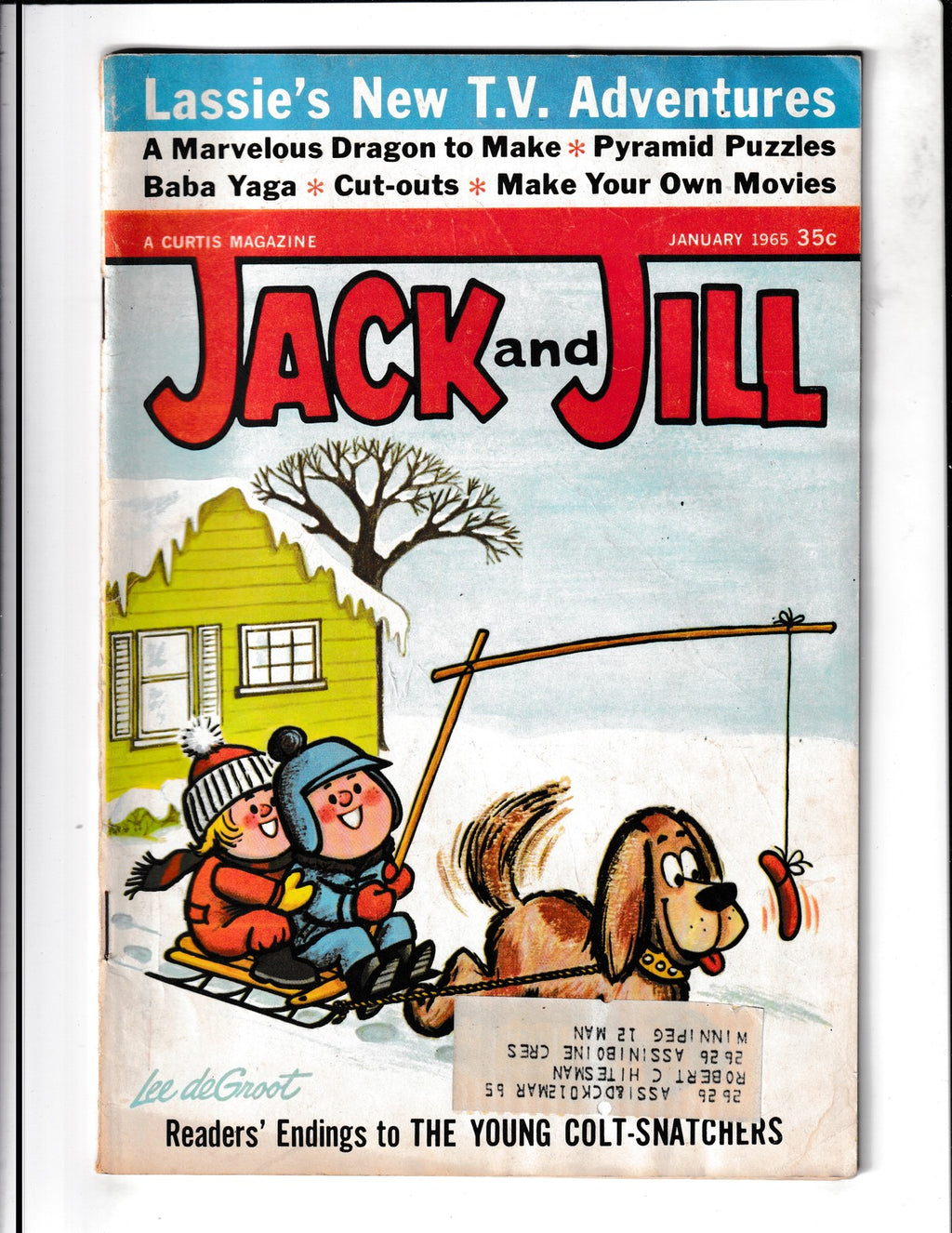 Jack and Jill Magazine #3 (1965) Vol 27 Curtis Comics