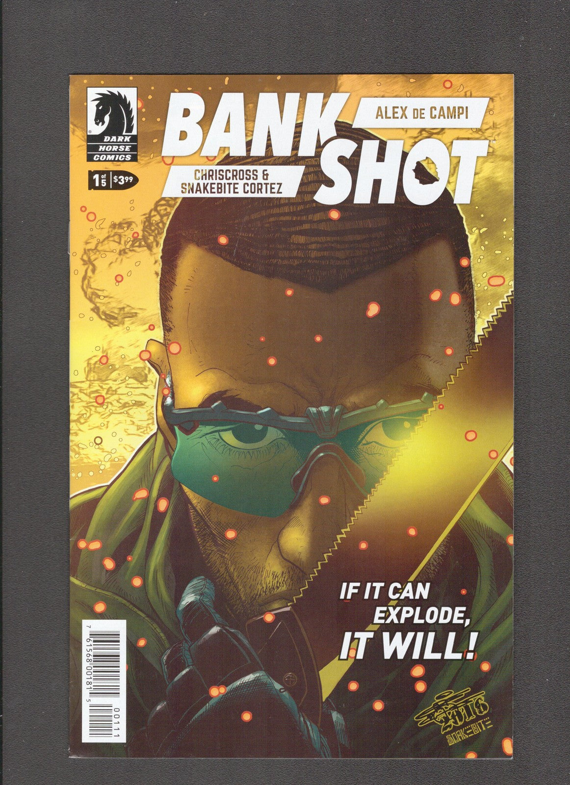 Bank Shot #1 (2017) ChrisCross Dark Horse Comics