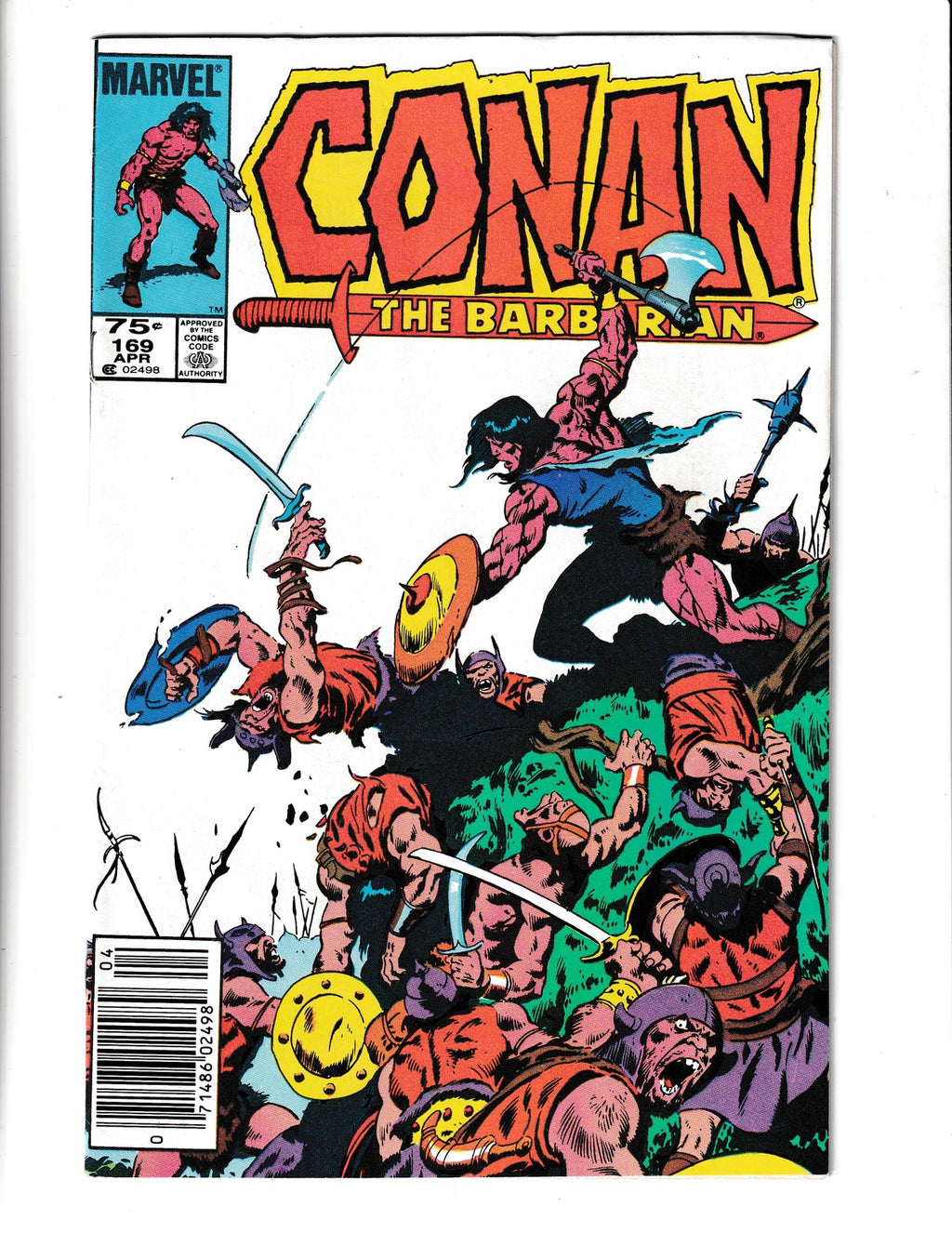 Conan the Barbarian #169 (1985) Marvel Comics