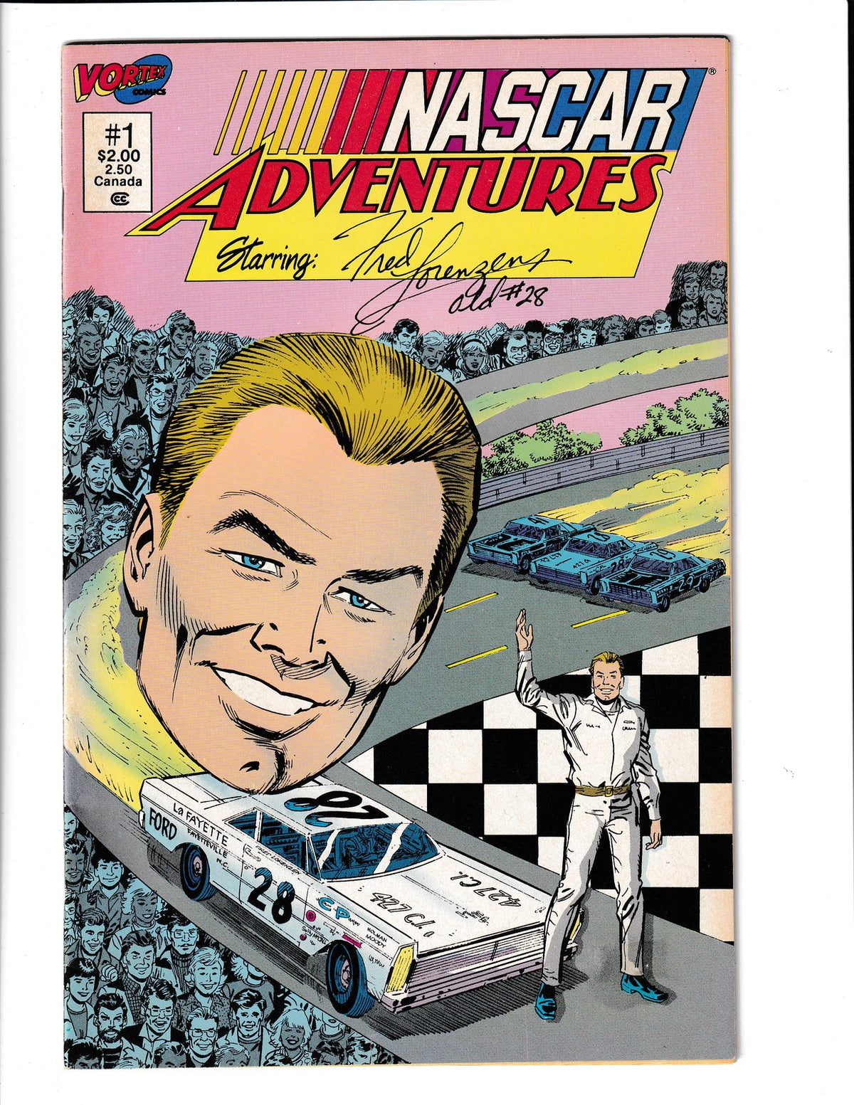 NASCAR Adventures #1 (1991) Vortex Comics