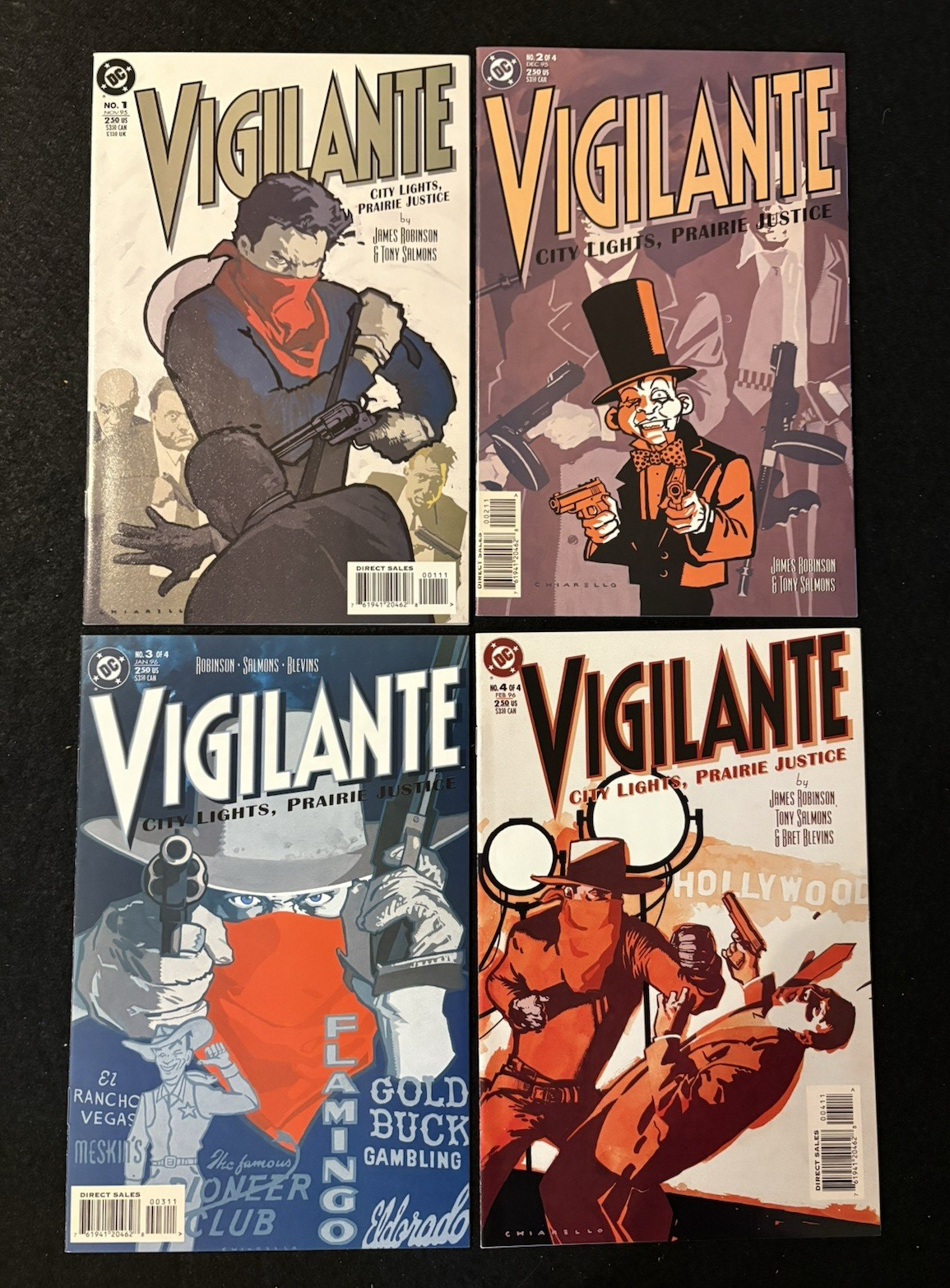 Vigilante: City Lights, Prairie Justice #1-4 (1995) Complete Series DC Comics