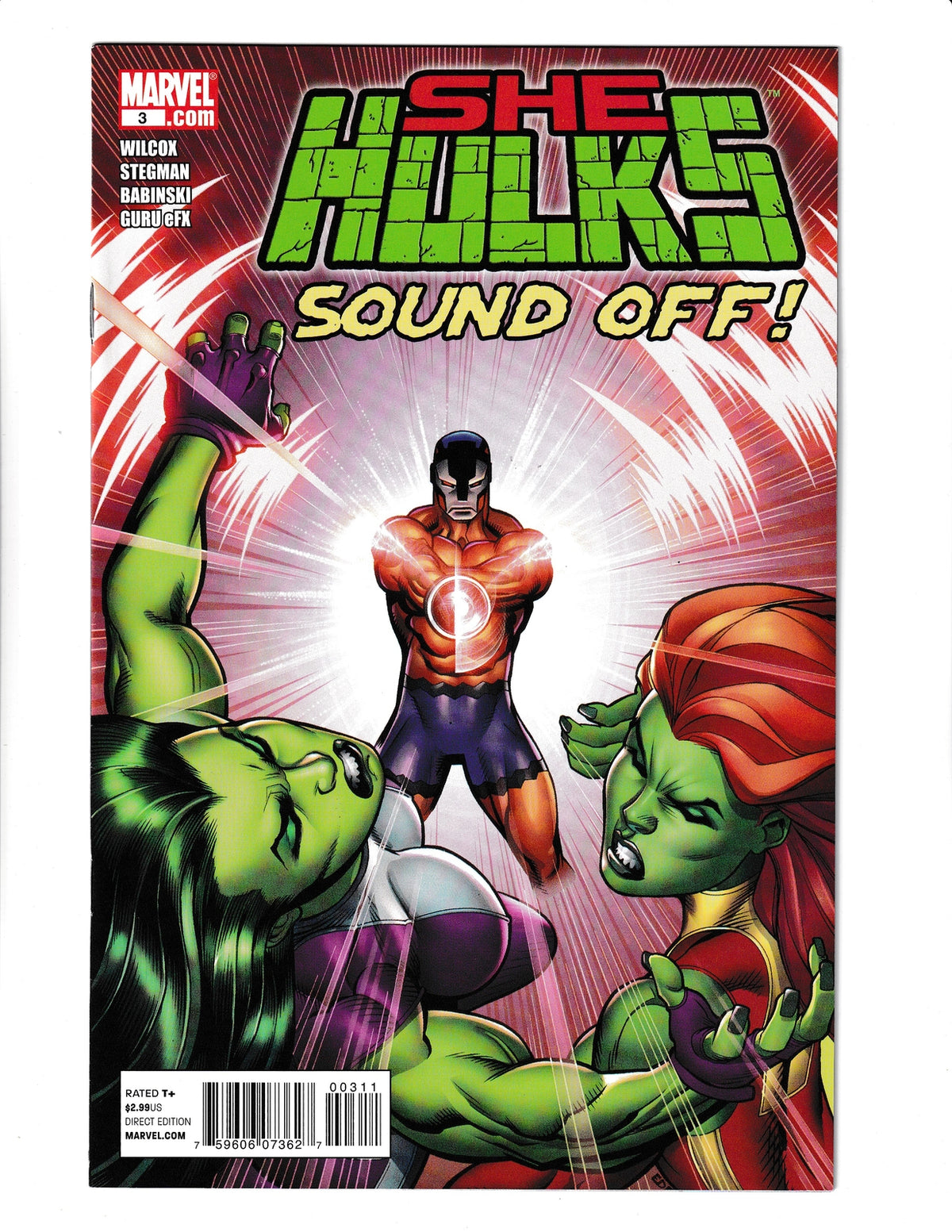 She-Hulks #3 (2010) Sound Off! Marvel Comics