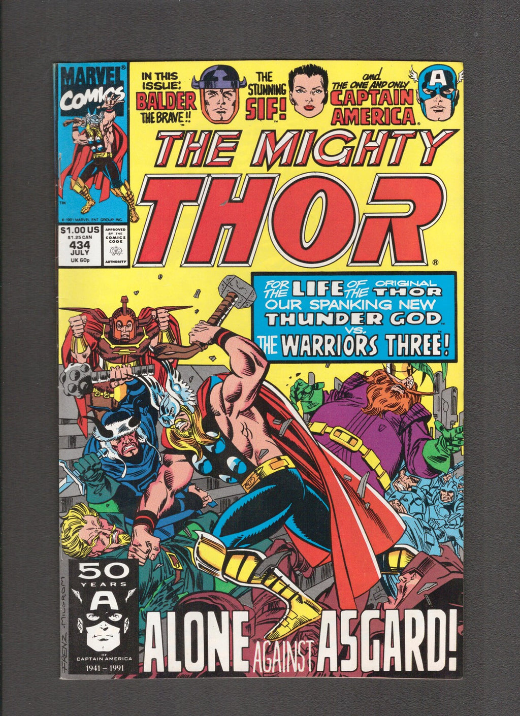 Thor #434 (1991) Milgrom, Frenz Marvel Comics