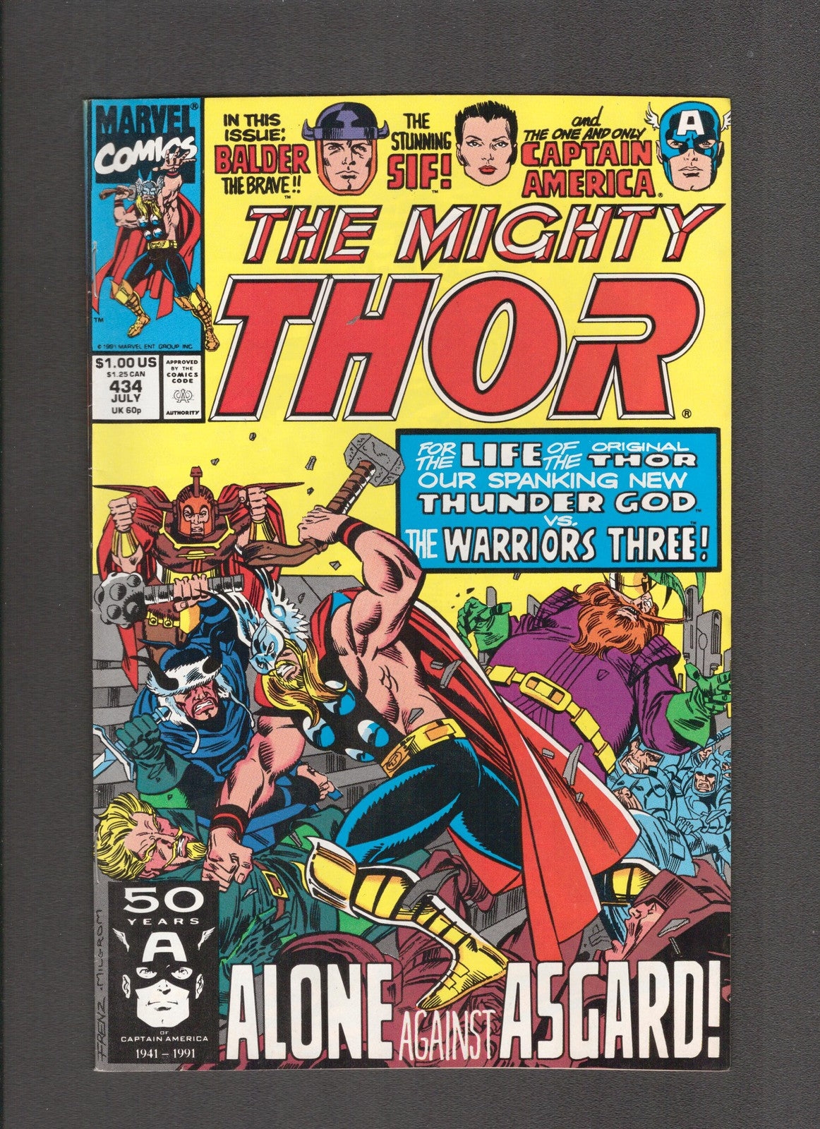 Thor #434 (1991) Milgrom, Frenz Marvel Comics