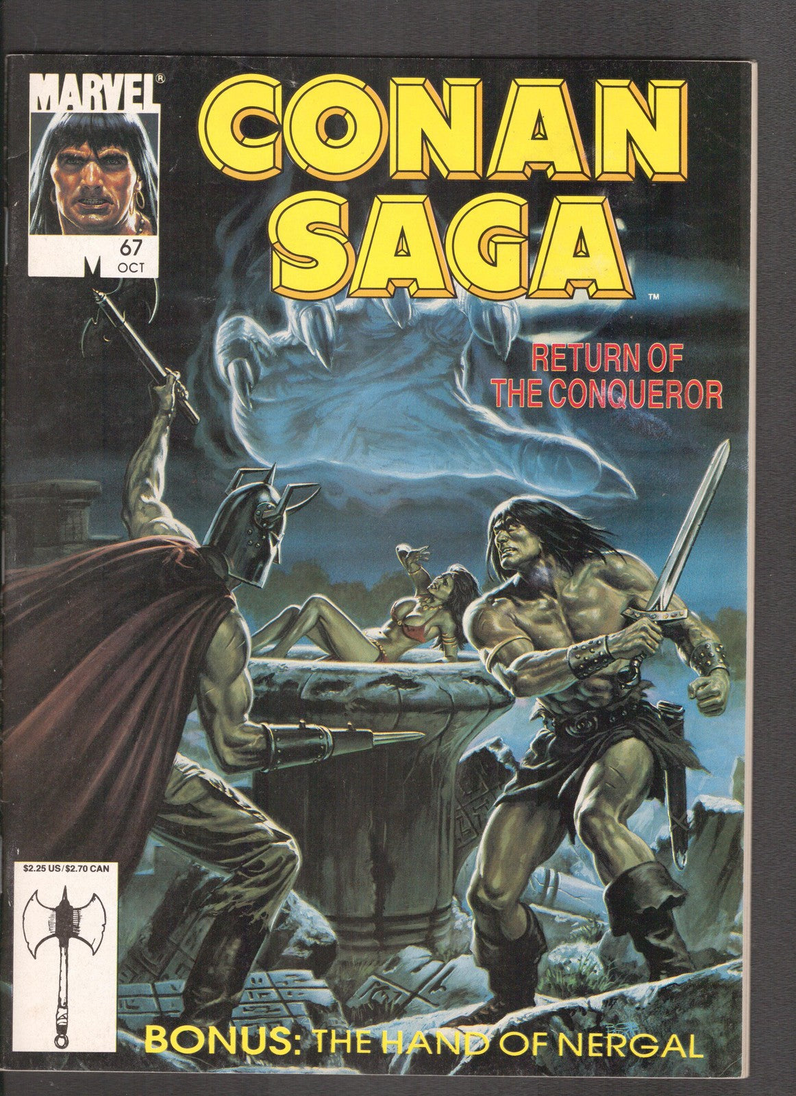 Conan Saga #67 (1992) Bob Larkin Marvel Comics
