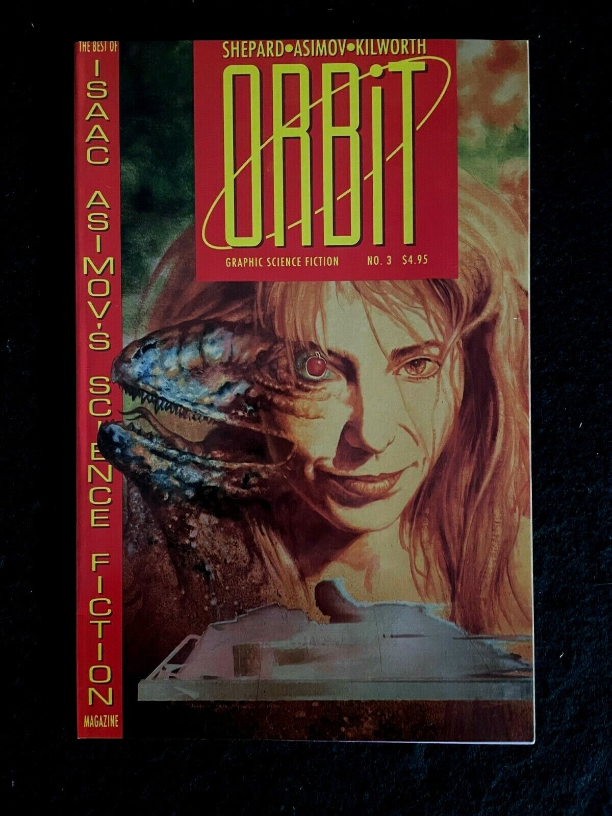 Orbit Graphic Science Fiction #3 Isaac Asimov  1990 Eclipse - HIGH GRADE