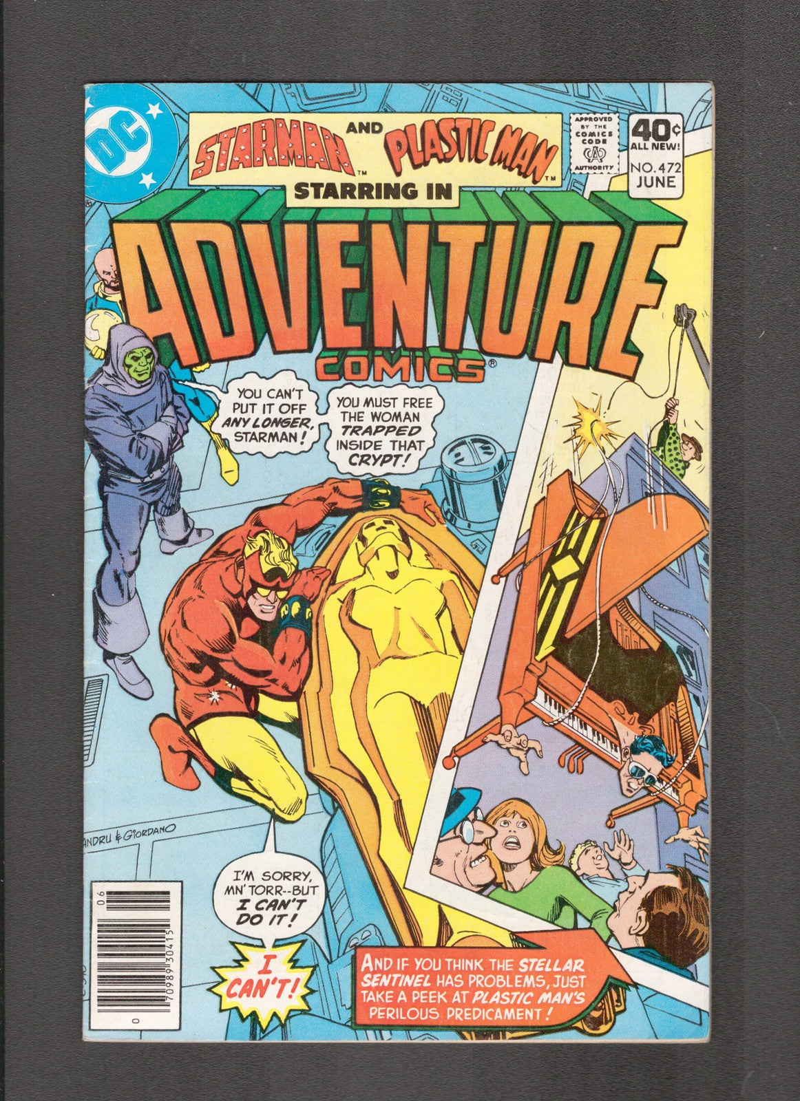 Adventure Comics #472 (1980) Ross Andru/Ditko DC Comics
