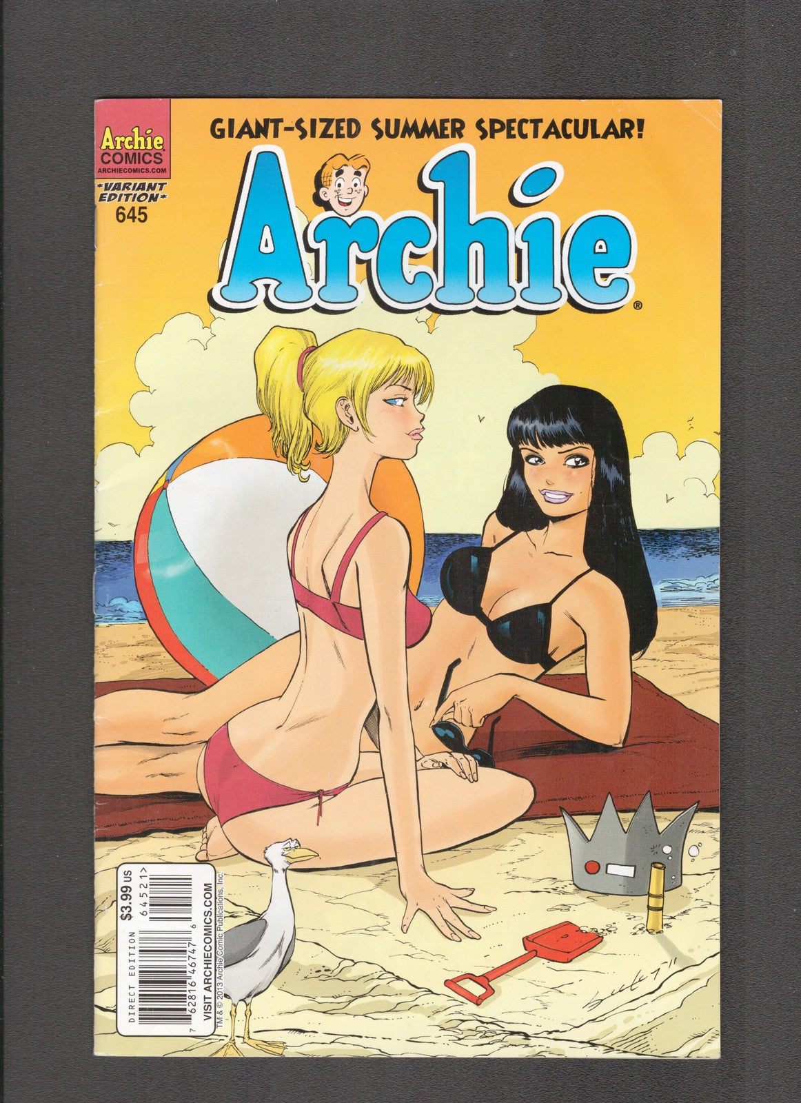 Archie #645 (2013) Tim Seeley Beach Variant Archie Comics