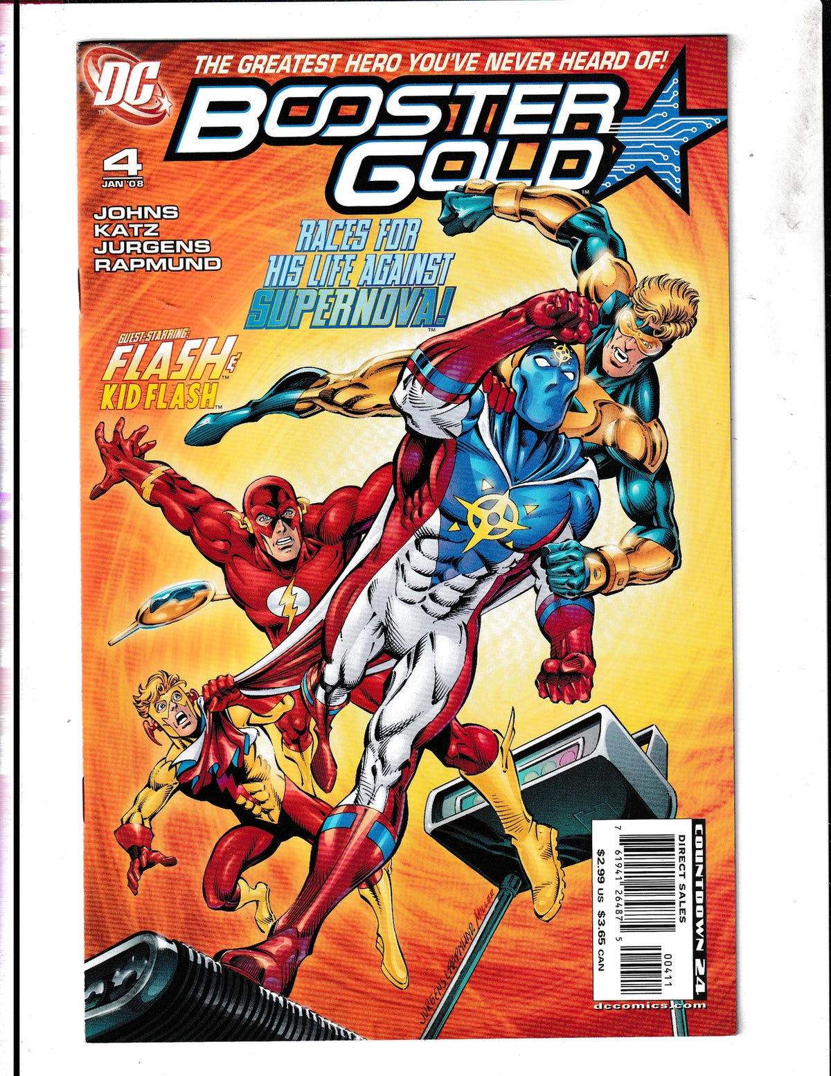 Booster Gold #4 (2008) DC Comics
