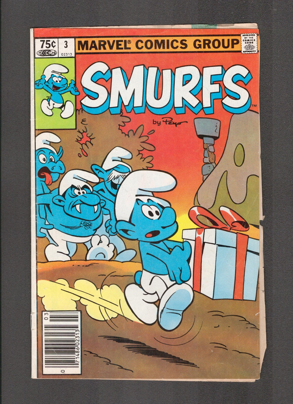 Smurfs #3 (1983) Marvel Comics