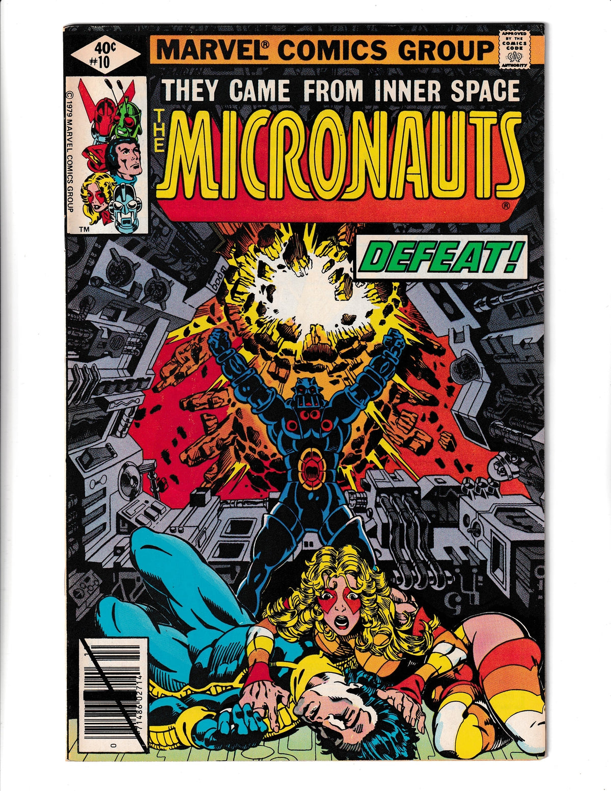 Micronauts #10 (1979) Marvel Comics SKU:141