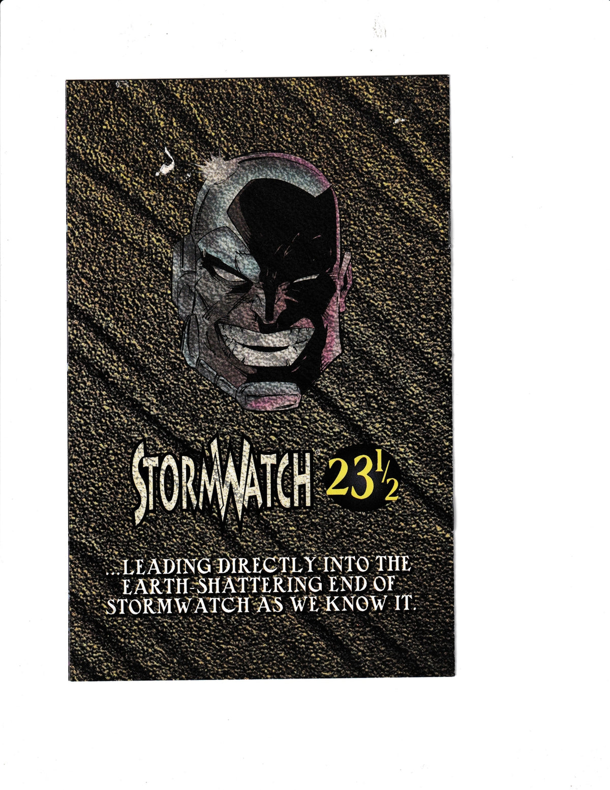 Stormwatch #23.5 (1995) Wizard Comics Magazine Insert Mini-Comic Image Comics