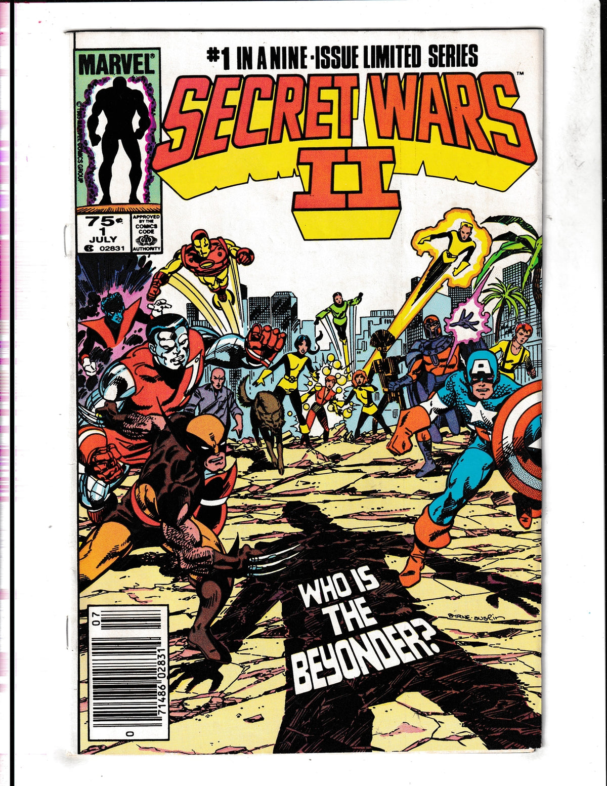 Secret Wars II #1 (1985) 1st Beyonder (in physical form) Marvel Comics
