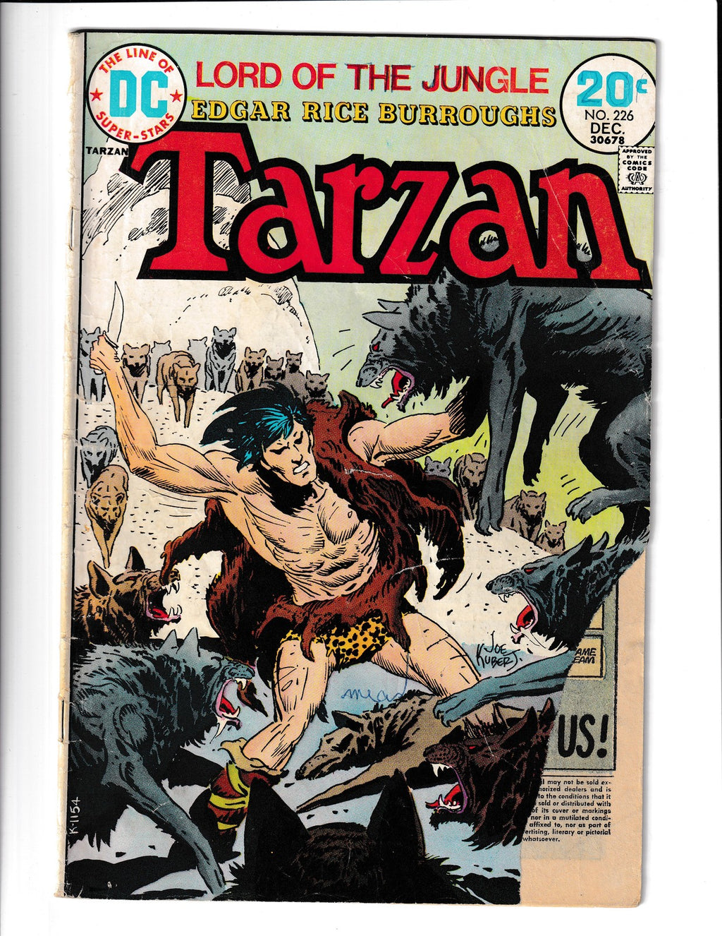 Tarzan #226 (1973) DC Comics