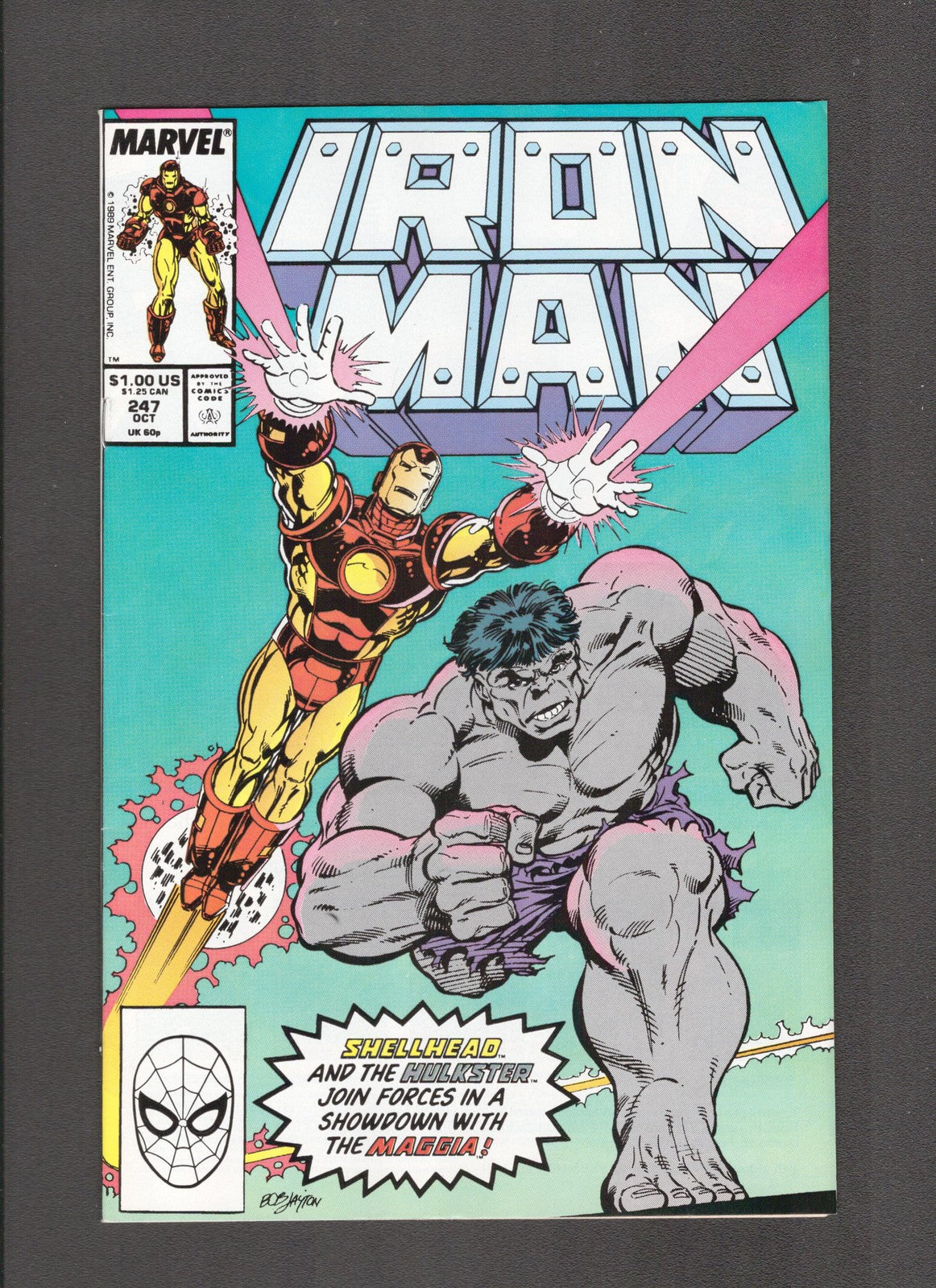 Iron Man #247 (1989) Bob Layton - Higher Grade Marvel Comics