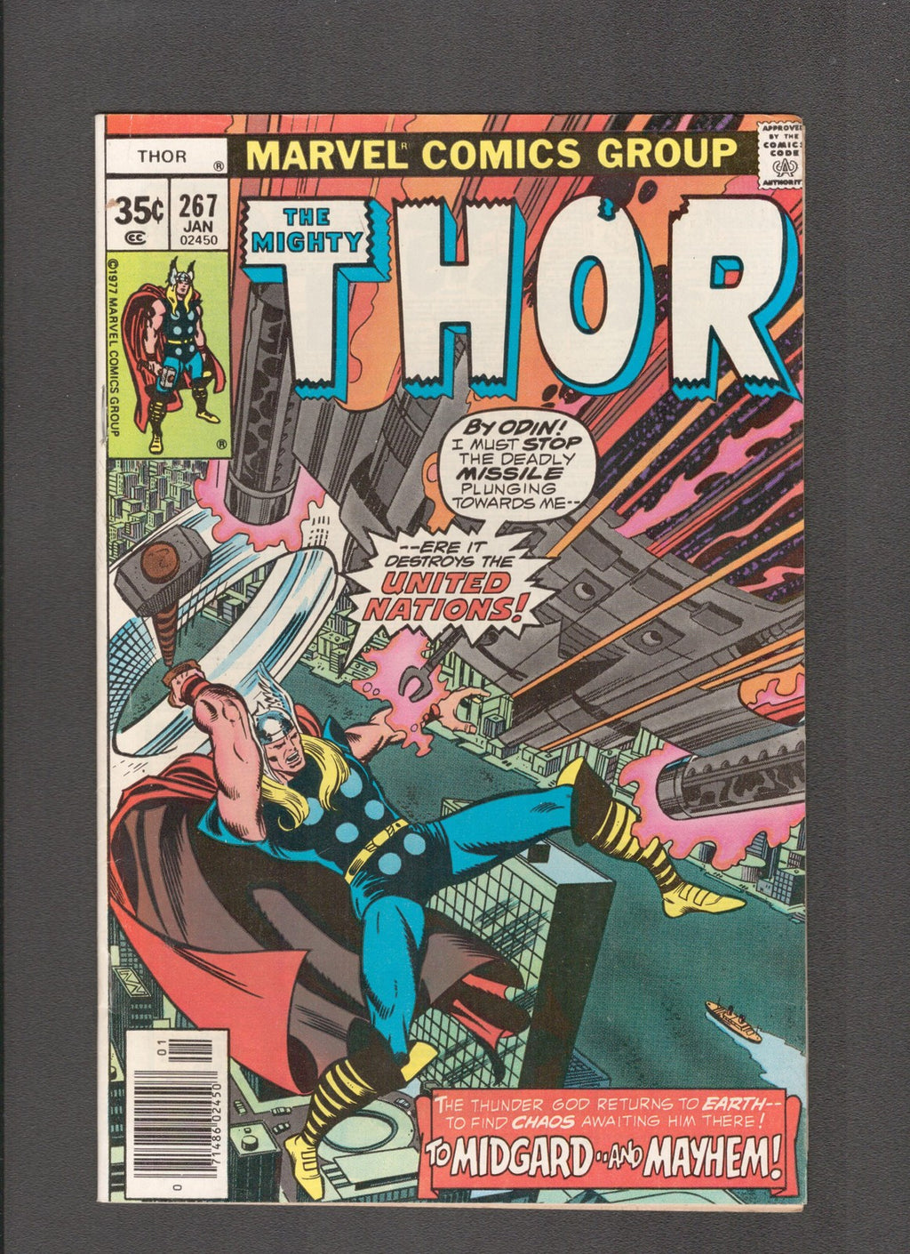 Thor #267 (1978) Simonson DeZuniga Bronze Age Marvel Comics