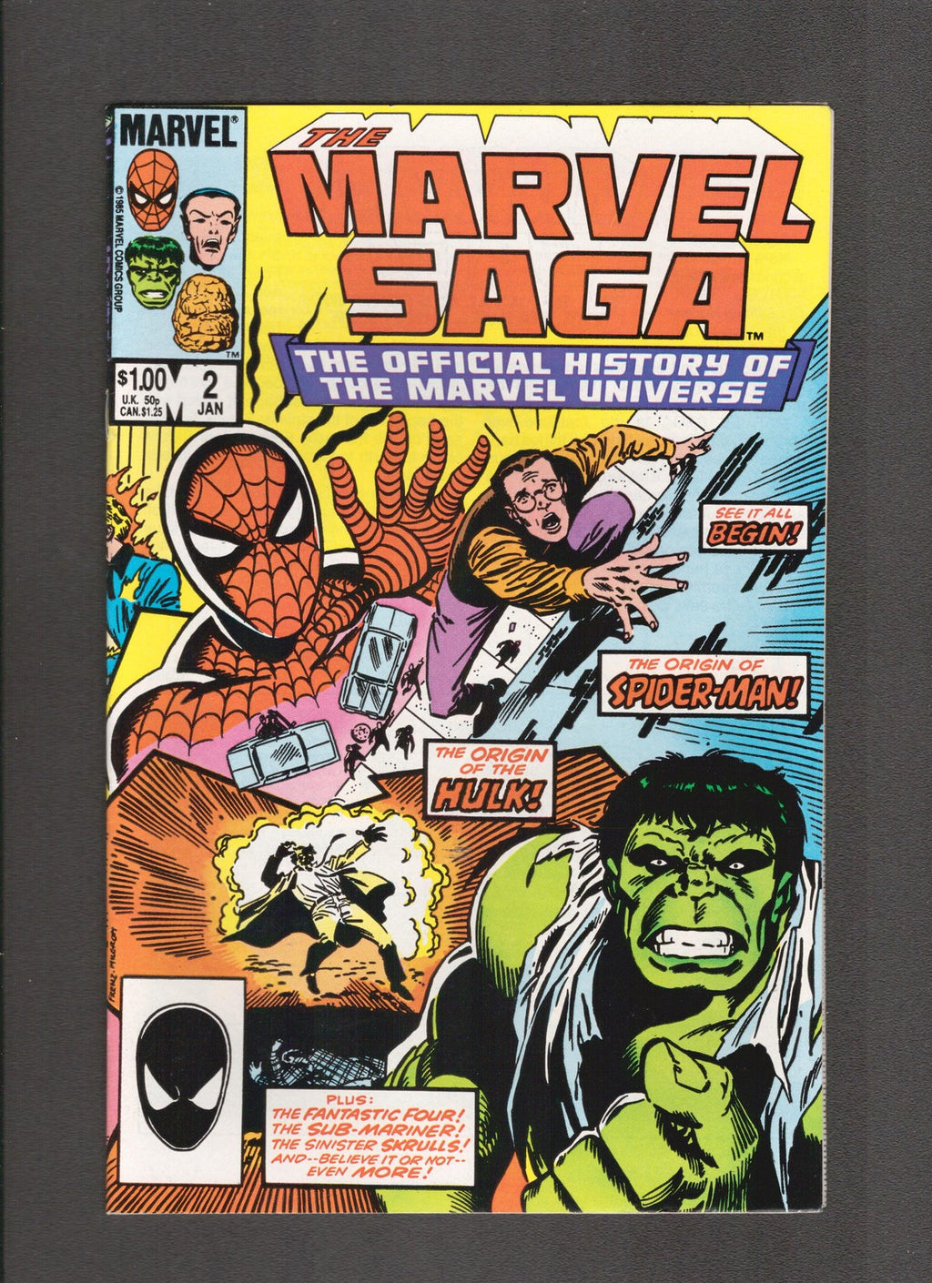 Marvel Saga #2 (1986) Dick Ayers Marvel Comics
