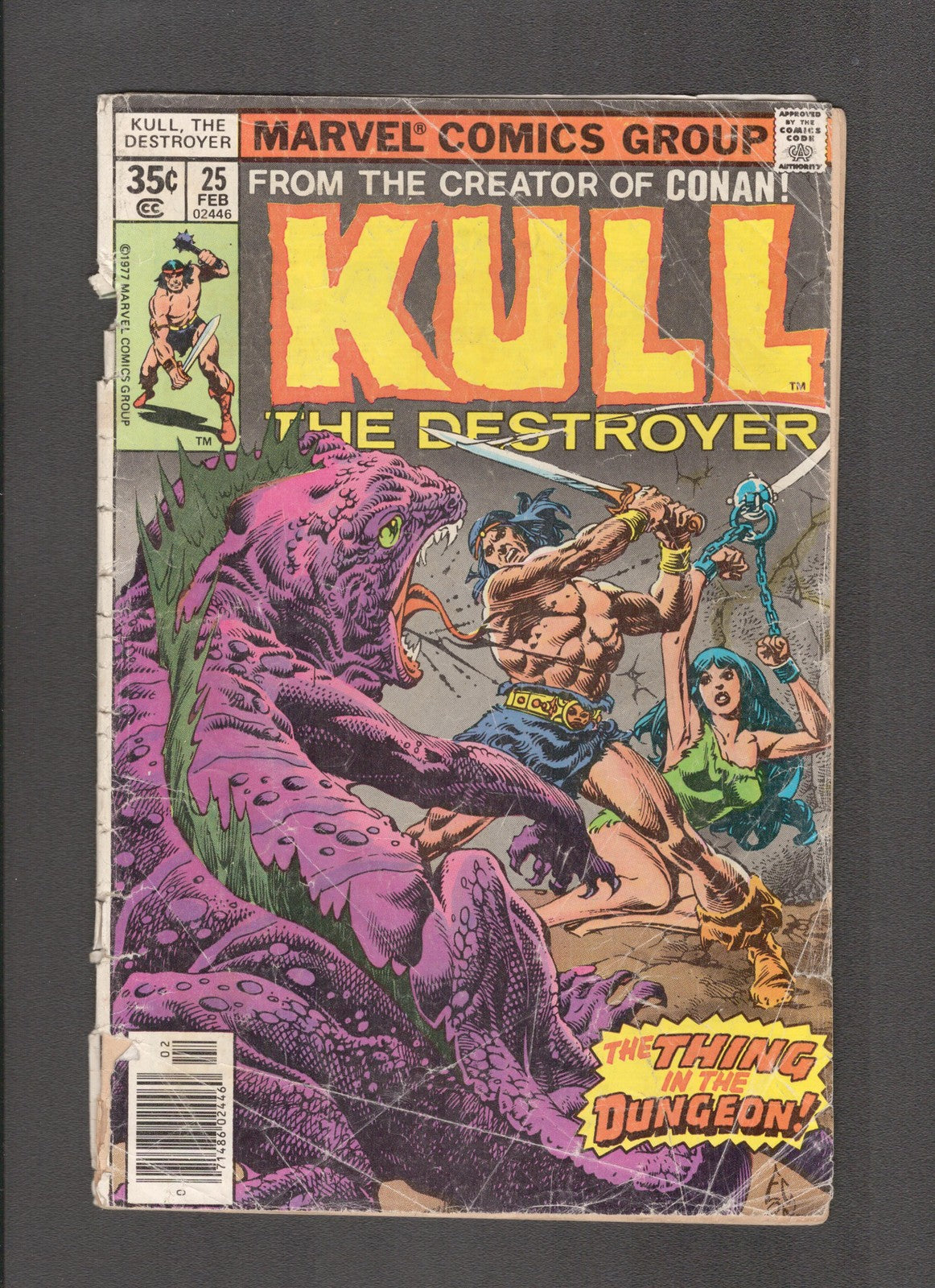 Kull the Destroyer #25 (1978) LOW GRADE, READER'S COPY Marvel Comics