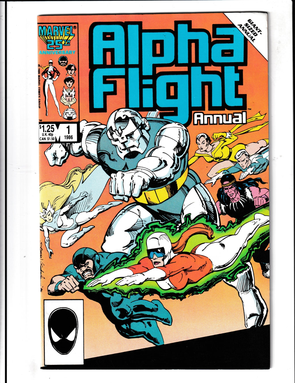Alpha Flight Annual #1 (1986) "Homebody" Marvel Comics