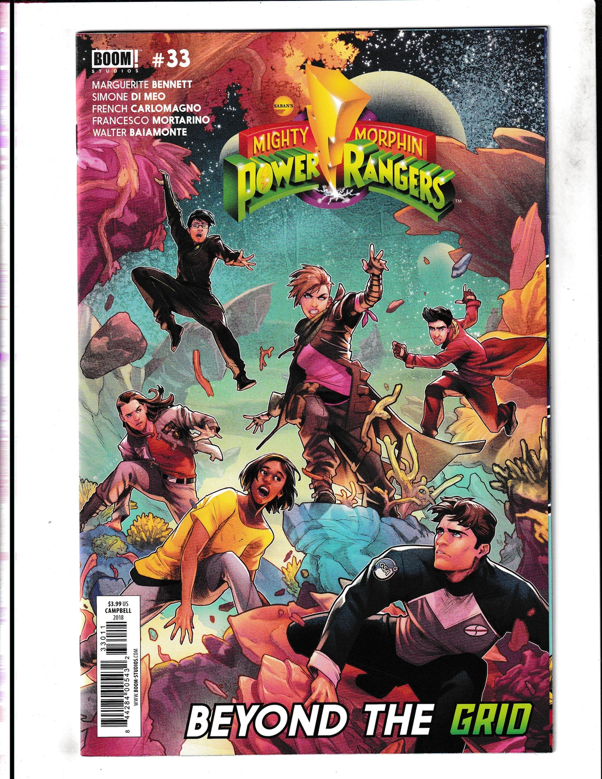 Mighty Morphin Power Rangers #33 (2018) BOOM! Comics