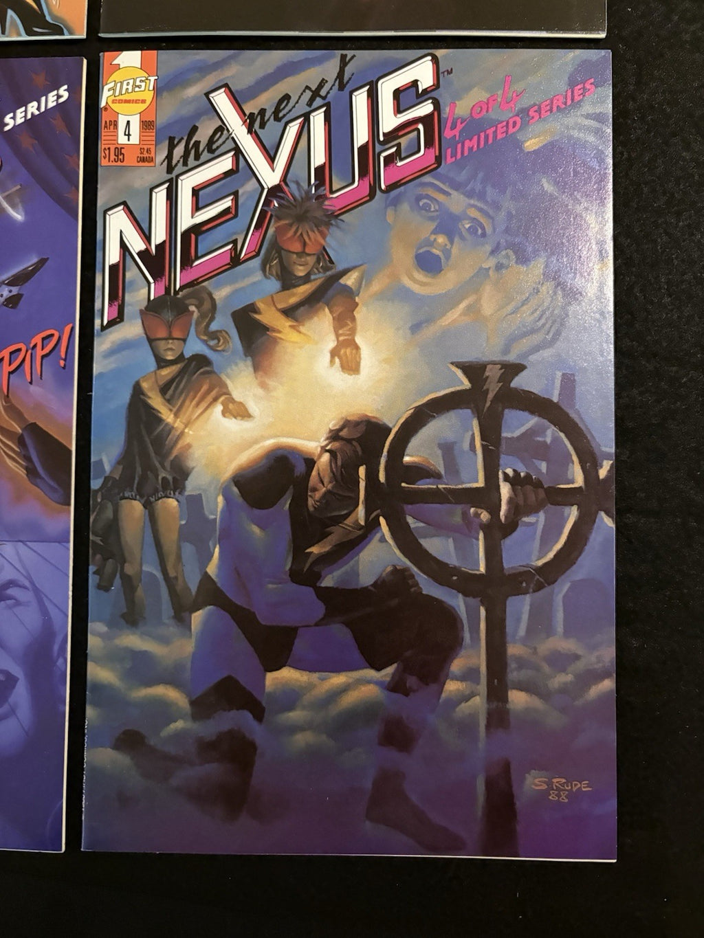 The Next Nexus #1-4 (1989) Complete Mini-Series Set by First Comics
