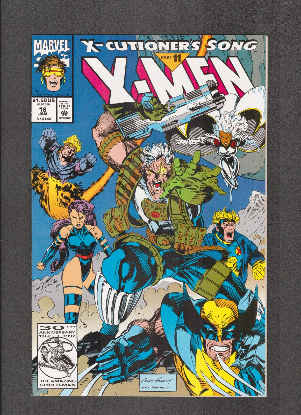 X-Men #16 (1993) Andy Kubert Marvel Comics