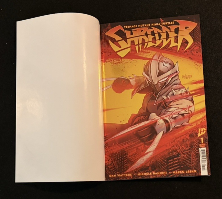 Teenage Mutant Ninja Turtles: Shredder #1 (2025) IDW M. Santolouco Foil Variant