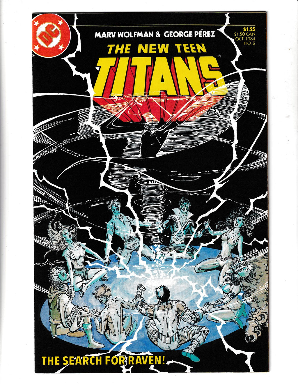 New Teen Titans #2 (1984) Higher Grade DC Comics