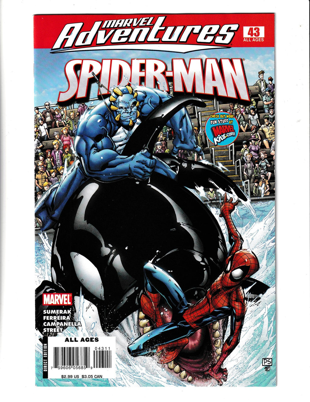 Marvel Adventures: Spider-Man #43 (2008) Marvel Comics