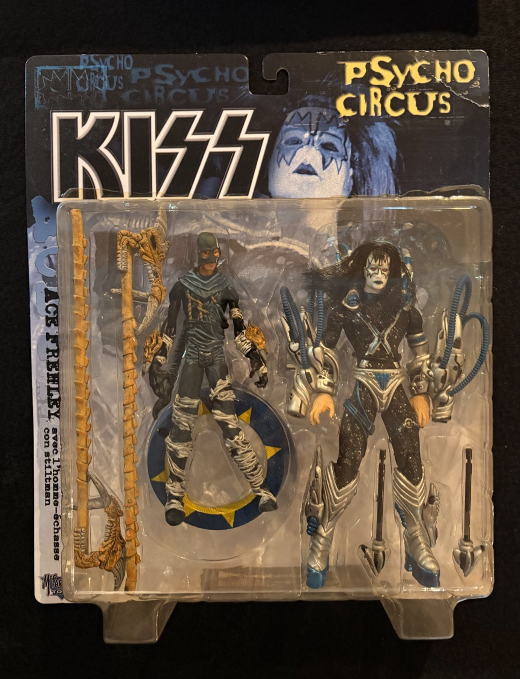 Complete Set of 4 KISS Psycho Circus Action Figures 1998 McFarlane NIB